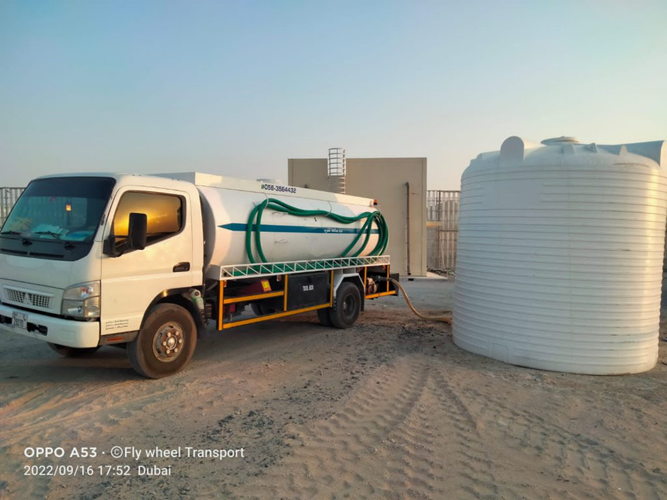 water tanker delivery in dubai